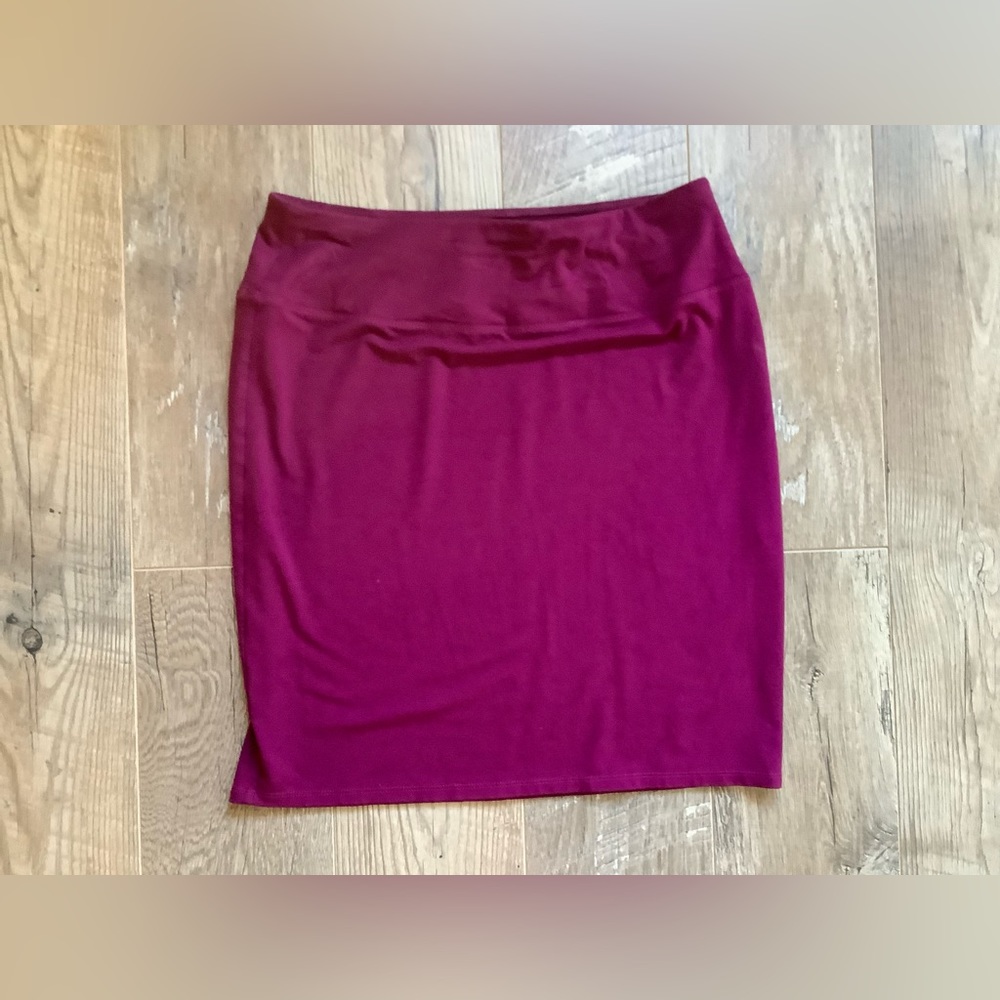J Jill Pink Skirt Petite Small EUC